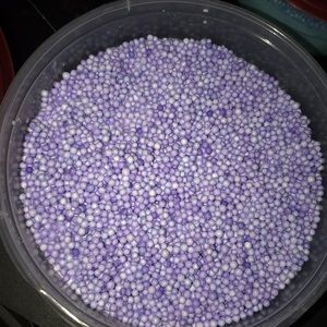 Gallon of Purple Fluffy Slime